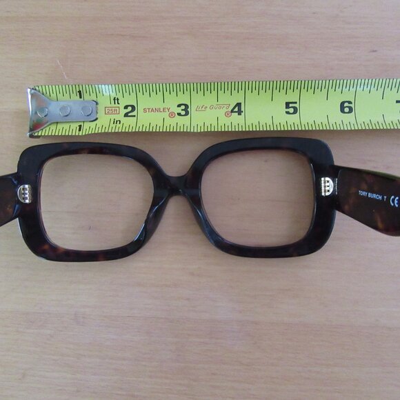 Tory Burch faux tortoiseshell sunglass frames - case & pouch - unisex - Picture 9 of 11